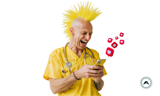 X viral content marketing ideas made by medical apps