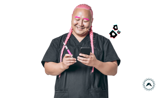 X viral Tiktok strategies for medical apps