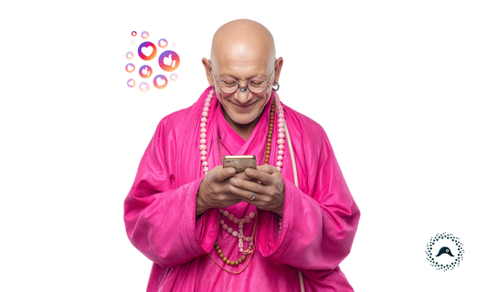 X viral Instagram Reels made by meditation apps