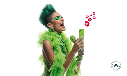 X viral content marketing ideas made by music apps